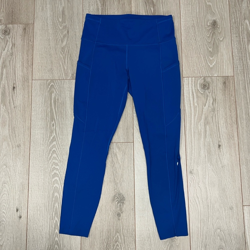 Lululemon Blue Leggings Size 8